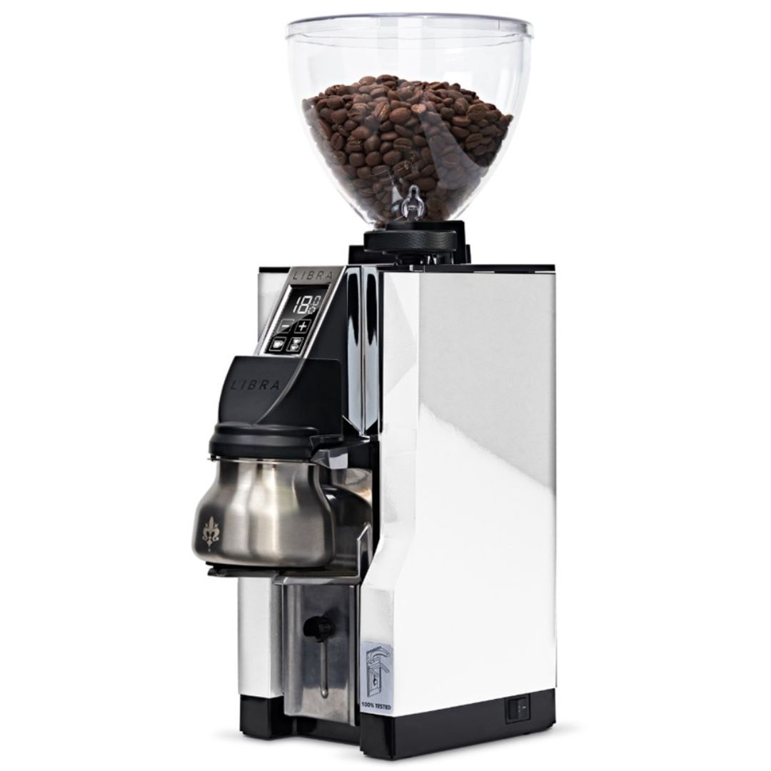 מטחנת קפה מקצועית Eureka Mignon Libra 65 – All Purpose לבנה