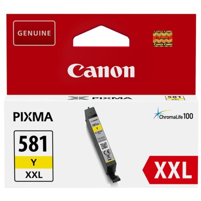 מיכל דיו צהוב מקורי Canon CLI-581XXL Y