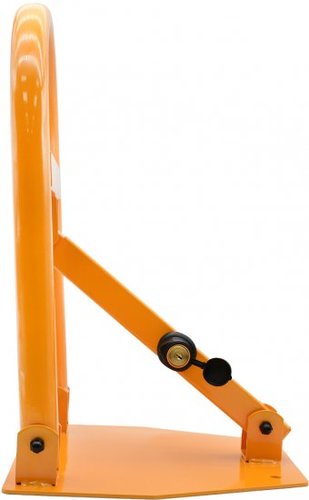מחסום חניה מתקפל Smith דגם 151702-003 עם בסיס קבוע לקרקע, שלדת צינור חזקה 38 מ
