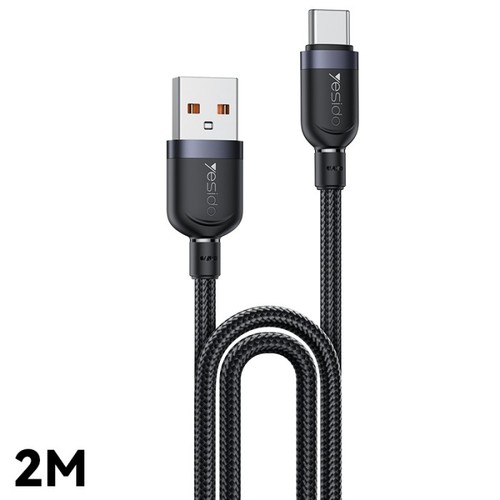 כבל CA133C 2 Meter 18W Fast Charging USB to Type-C 