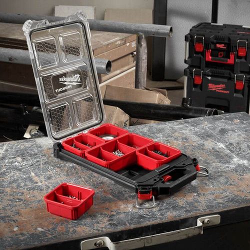 אורגנייזר קומפקטי דק PACKOUT עם 5 תאים נשלפים IP65 4932471065