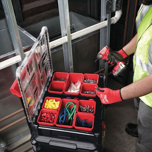 אורגנייזר PACKOUT עם 10 תאים נשלפים IP65 4932464082