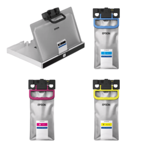 סט 4 מחסניות דיו מקוריות Epson T11P1 EM-C800R / EP-C800R 