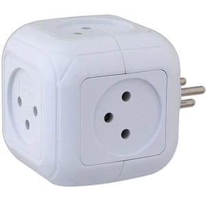 קוביית מפצל חשמל מודולרית 5 שקעים Semicom Switch
