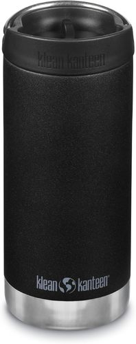 תרמוס כוס שחור - KLEAN KANTEAN TKWIDE CAP COFFE 355 ML