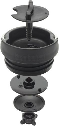 תרמוס כוס שחור - KLEAN KANTEAN TKWIDE CAP COFFE 355 ML