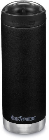 תרמוס כוס שחור - KLEAN KANTEAN TKWIDE CAP COFFE 473 ML