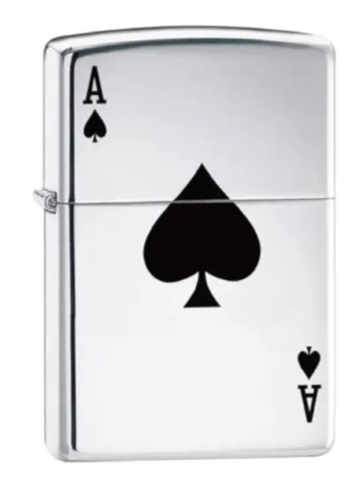 מצית זיפו אס המזל 24011 - ZIPPO