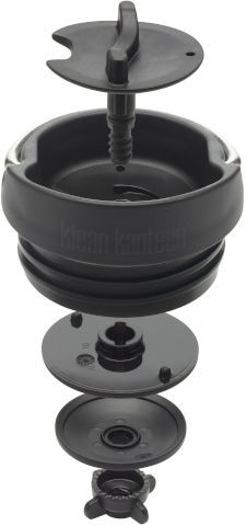 תרמוס כוס שחור - KLEAN KANTEAN TKWIDE CAP COFFE 592ML