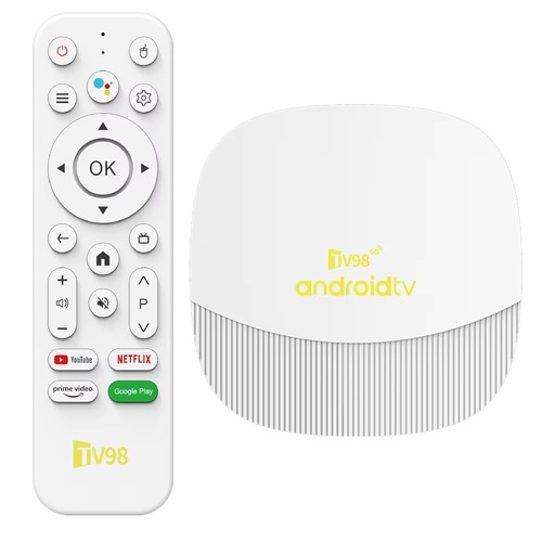 סטרימר TV98 5G ATV MAX ANDROID 14.0 WI-FI 2.4/5G