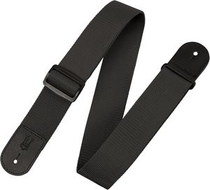 רצועה לגיטרה בצבע שחור LEVY'S M8POLY-BLK