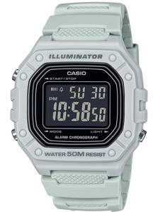 CASIO W-218H-8B דיגיטלי עם מגוון פונקציות
