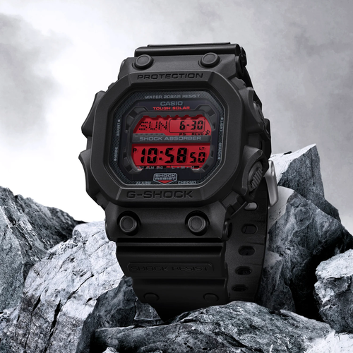 CASIO GX-56BBR-1D מגנון סולארי