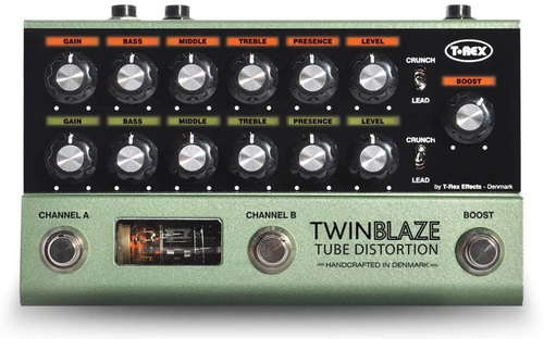 פדל דיסטורשיין מנורות כפול  T-REX TWINBLAZE 
