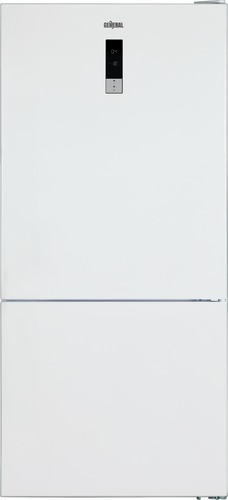 מקרר מקפיא תחתון ג'נרל GENERAL דגם GE673W לבן