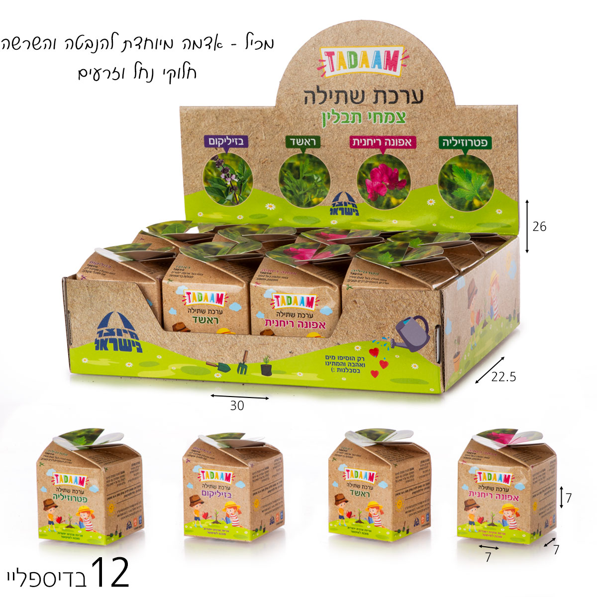 ערכת שתילה צמחי תבלין