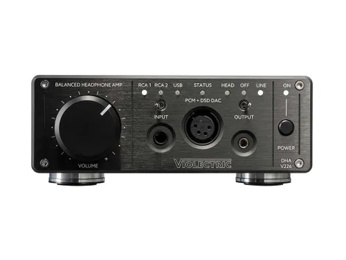 VIOLECTRIC HPA V226 מגבר אוזניות, ממיר DAC וקדם מגבר פרימיום