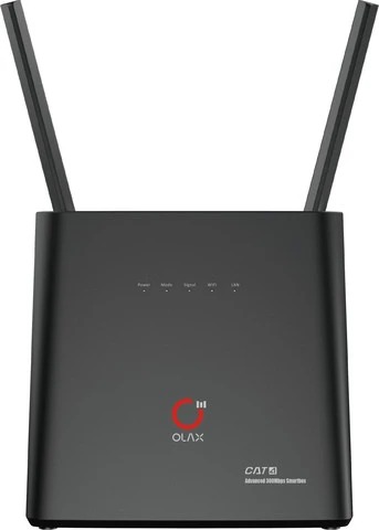 נתב סלולרי + סוללה  פנימית OLAX CPE AX9 PRO + RJ11 