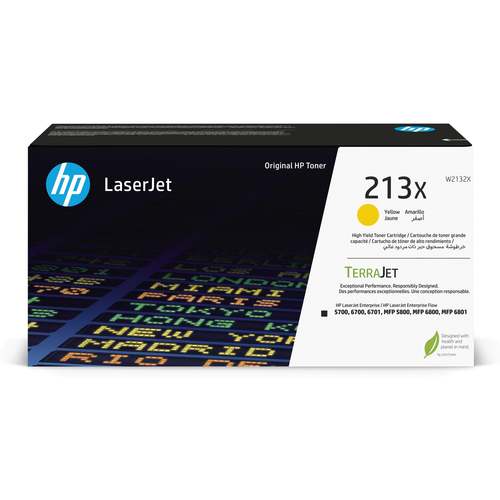 טונר 213X HP צהוב W2132X MFP 5800 