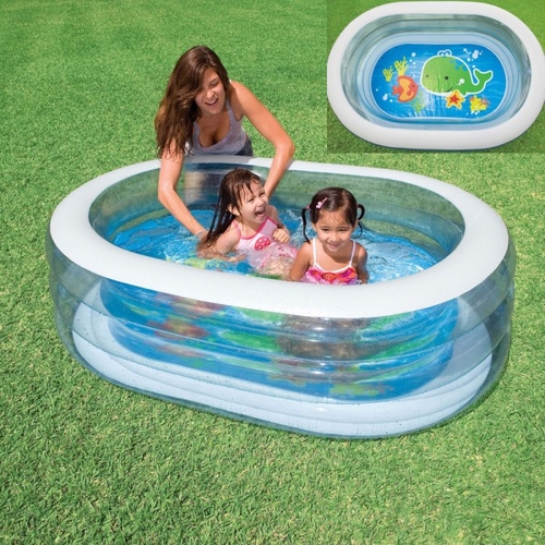 בריכה אובלית מתנפחת INTEX 57482