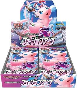 קלפי פוקימון בוסטר בוקס יפני פיוזן ארטס Fusion Arts Booster Box - S8: Fusion Arts (S8)
