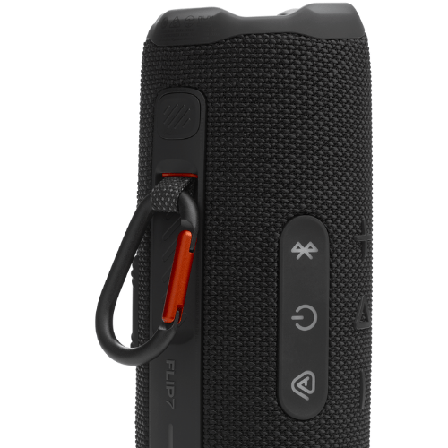 רמקול אלחוטי נייד בצבע שחור JBL Flip 7
