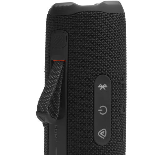 רמקול אלחוטי נייד בצבע שחור JBL Flip 7