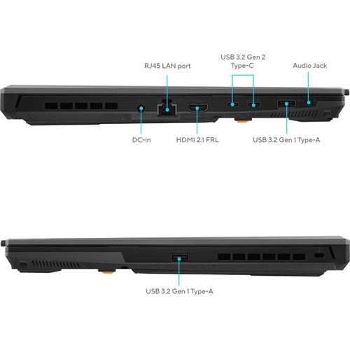 מחשב נייד Asus TUF Gaming F16 FX607VJ-RL010-ATO אסוס
