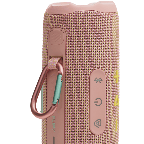 רמקול אלחוטי נייד בצבע ורוד JBL Flip 7