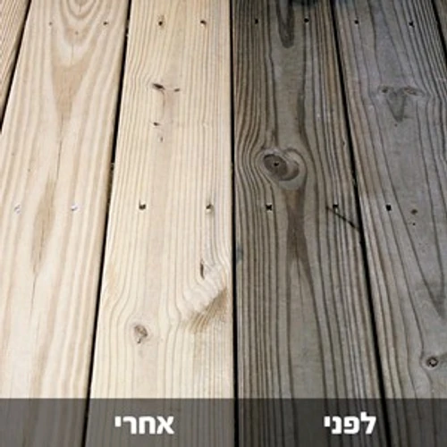פלאד קלינר, מנקה ומחדש עץ - גלון 3.78 ליטר Flood Wood Cleaner 