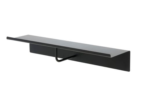 מתלה מעילים עם מדף A-Coat Rack - שחור