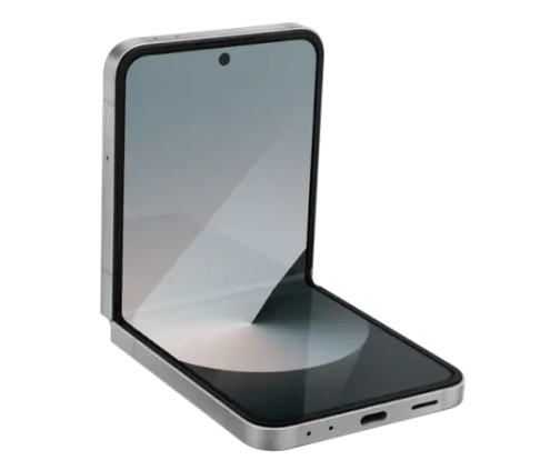 סמארטפון Galaxy Z Flip 6 12+512GB F741BE בצבע כסף יבואן רשמי