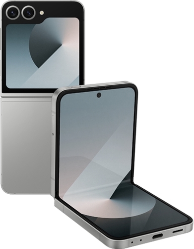 טלפון סלולרי Samsung Galaxy Z Flip6 12GB+256GB - צבע Silver Shadow יבואן רשמי