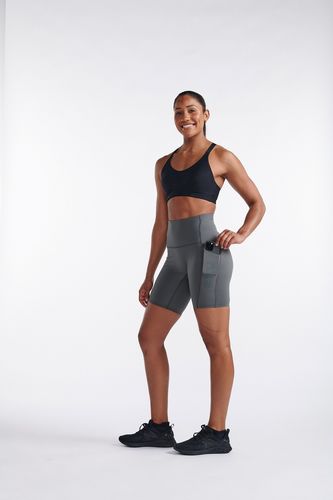 טייץ קומפרשן קצר  Form Stash Hi-Rise Bike Short JUP/JUP