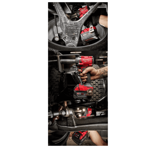 מפתח רטיטה קומפקטי 18V בראשלס דגם M18 FIW2F12/2855-20 FUEL REDLITHIUM-ION BRUSHLESS Milwaukee