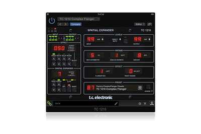 אקספנדר לאפקטים דגם TC1210-DT מבית TC Electronic
