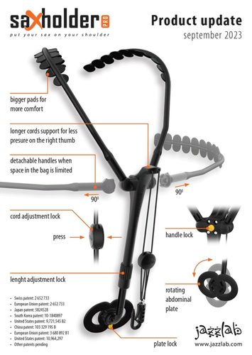 הרצועה המהפכנית לסקסופון – SAXHOLDER-PRO