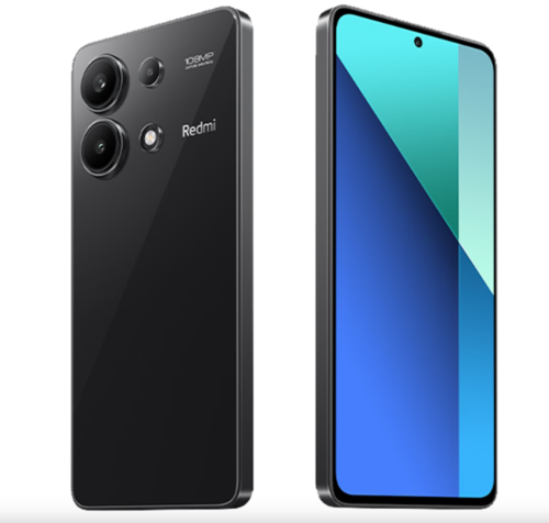 סמארטפון Redmi Note 13 NFC גרסה 8GB+512GB בצבע שחור יבואן רשמי