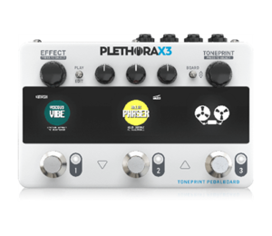 מולטי אפקט לגיטרה PLETHORA X3 מבית TC Electronic