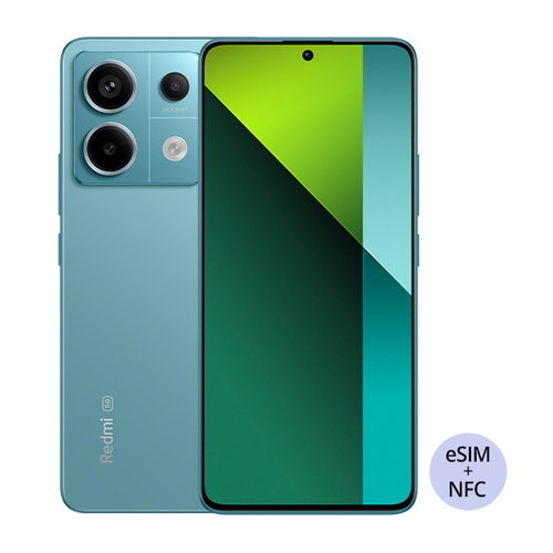 סמארטפון Redmi Note 13 Pro 5G NFC גרסה 12GB+512GB בצבע כחול יבואן רשמי