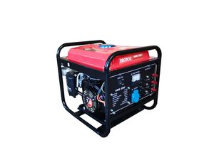 גנרטור בנזין MGB-12V/230V חד פאזי עם חיישן הגנת שמן ומיצב מתח - BRONCO MGB-12/230V AVR 
