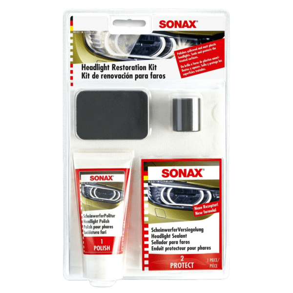 ‏קיט חידוש פנסים דו-שלבי | ‏SONAX 405 941