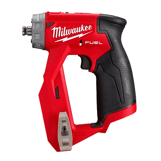 מברגת מתקינים Milwaukee M12 FDDX / 2505-20 12V – 4 ראשים מתחלפים, גוף בלבד