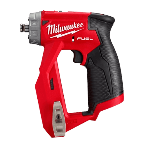 מברגת מתקינים 12V עם 4 ראשים מתחלפים 2505-20 / M12 FDDX Milwaukee- גוף בלבד
