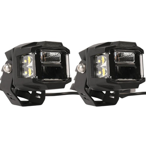 קוביית תאורת LED חזקה 74W עם תאורת צד ולוחות מחליפים