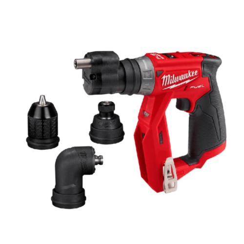 מברגת מתקינים 12V עם 4 ראשים מתחלפים 2505-20 / M12 FDDX Milwaukee- גוף בלבד