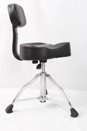 כסא לתופים הידראולי עם משענת שחור MORATTI MOR071