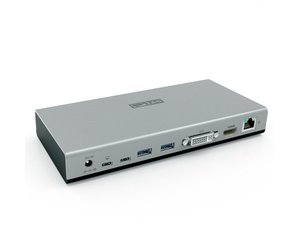 תחנת עגינה ST Lab U-2470 TYPE-C 10G DUAL DISPALY HDMI/DVI/LAN/USB