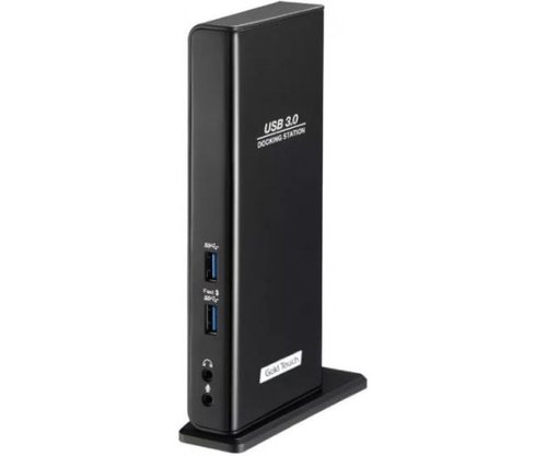 תחנת עגינה מקצועית Gold Touch Dual Hdmi 4Xusb2.0 2XUSB3.1 SPK/Mic Lan