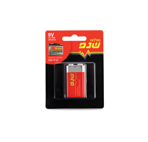 סוללה מרובעת 9V שנפ